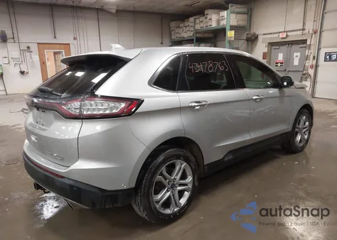 2017 Ford Edge Titanium из США, поврежденный, VIN 2FMPK4K90HBB66133